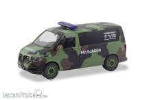 Herpa 700917 - Volkswagen (VW) T 6.1 Bus Feldjäger, Flecktarn