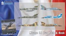 Special Hobby 100-SH72414 - Mirage F.1 Duo Pack & Book in 1:72