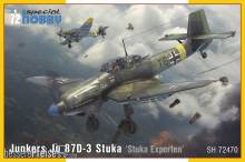 Special Hobby SH72470 - 1:72 Junkers Ju 87D-3 Stuka ´Stuka Experten´