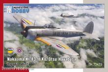 Special Hobby SH72479 - 1:72 Nakajima Ki-43-II Ko/Otsu Hayabusa Japan´s allies