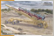 Special Hobby 100-SA72028 - Rheinbote German WWII tactical ground to ground V-4 Rocket with Launcher