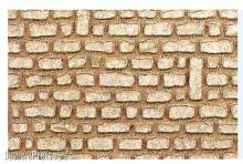 Heki 70102 - Festungsmauer H0/TT, 28x14 cm, 2 Stück