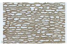 Heki 70112 - rustikale Bruchsteinmauer N/Z, 28x14 cm, 2 Stück