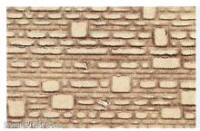 Heki 70132 - behauene Natursteinmauer N/Z, 28x14 cm, 2 Stück