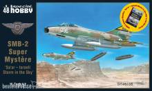 Special Hobby 100-SH48238 B - SMB-2 Super Mystère Saar - Israeli Storm in the Sky 1/48 Kit+Book
