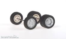 Rietze 70193 - Mercedes-Benz Reifensatz mit Felgen, 1:87