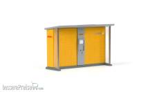 Rietze 70217 - Packstation eckig, 1:87