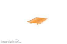 Rietze 70258 - LED Balken für RTW/Transporter orange (5 Stück), 1:87