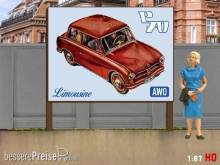 Modellland 7027-8 - 1:87 H0 Plakatwand AWO P70