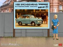 Modellland 7028-8 - 1:87 H0 Plakatwand Trabant 601 S