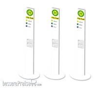 Rietze 70293 - Haltestellenschild modern (3 Stück), 1:87
