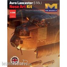 HongKong Model 01E033 - Avro Lancaster B. Mk. I Nose Art Kit in 1:32