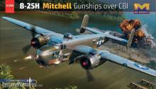 HongKong Model HKM01E037 - 1:32 B-25H Mitchell Gunship Over CBI