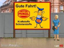 Modellland 7058-8 - 1:87 H0 Plakatwand MINOL