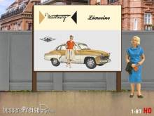 Modellland 7062-8 - 1:87 H0 Plakatwand Wartburg 311 Limosine