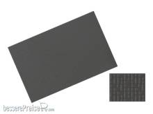Rietze 70652 - Verbundpflasterplatte 122x79mm 2 Stück anthrazit, 1:87