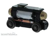 Rietze 70827 - Universalantrieb-Festeinbau H0mdigitale Schnittstelle NEXT 18 Motor 12V= 4 Räder, Achsstand 30,5mm