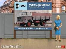 Modellland 7086-8 - 1:87 H0 Plakatwand IFA LKW W50