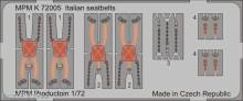 MPM 100-K72005 - 1:72 Italian seatbelts