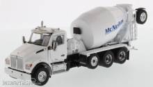 Diecast Masters 71081 - Kenworth T880 SBFA McNeiluse Bridgemaster concrete mixer Zementmischer mit weißer Kabine und Mischer