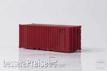 Hädl 711001-06 - Container, 20 Fuß, rot, DR