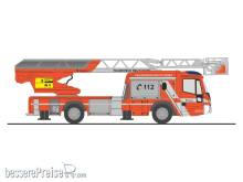 Rietze 71118 - Magirus DLK 32 n.B. FW Reutlingen