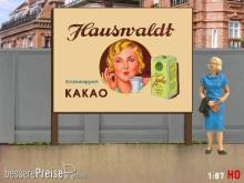 Modellland 7112-8 - 1:87 H0 Plakatwand Hauswaldt KAKAO