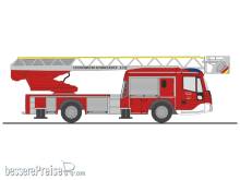 Rietze 71124 - Magirus DLK 32 n.B. FW Schkeuditz, 1:87