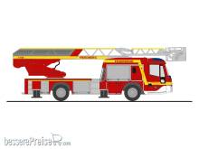Rietze 71127 - Magirus DLK 32 n.B. FW Friedberg, 1:87