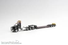 Diecast Masters 71134 - Kenworth T880 SBFA Daycab Tridem Tractor with Trail King TK120 HDG Lowboy Trailer