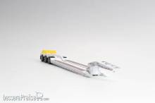 Diecast Masters 71138 - Trail King TK120 Hydraulic Detachable Gooseneck Lowboy Trailer white-regular-ver.