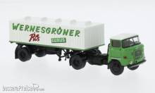Brekina 71214 - Brekina, IFA W 50 Bier-SZ, 1965, Wernesgrüner Pils, 1:87