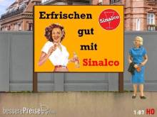 Modellland 7126-8 - 1:87 H0 Plakatwand Sinalco