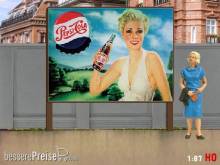 Modellland 7130-8 - 1:87 H0 Plakatwand Pepsi Cola