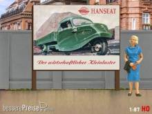 Modellland 7151-8 - 1:87 H0 Plakatwand Tempo Hanseat