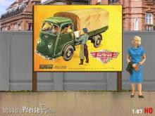 Modellland 7154-8 - 1:87 H0 Plakatwand Gutbrod Atlas 800
