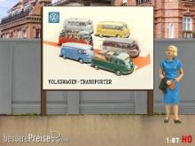 Modellland 7158-8 - 1:87 H0 Plakatwand VW T1