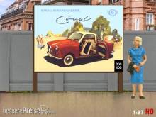 Modellland 7160-8 - 1:87 H0 Plakatwand Goggomobil Coupe