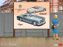 Modellland 7164-8 - 1:87 H0 Plakatwand VW Karmann Chia