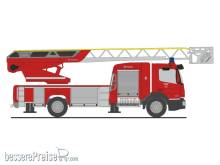 Rietze 71673 - Magirus DLK Atego ´19 FW Regensburg, 1:87