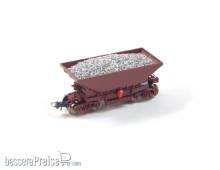 Modellbahn Engl 720 - echte Schotterladung 55 70 x 36 mm