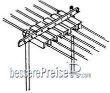 Weinert 7206 - Rollenhalter sechsfach (H0)