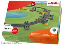 Märklin 072221 - Märklin my world - Baustein-Set Hochbahn Steigung & Gefälle