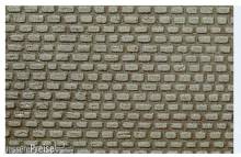 Heki 72302 - Kopfsteinpflaster 0/1/H0, 40x20 cm, 2 Stück