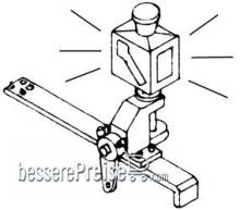 Weinert 72381 - LED-beleuchtete Weichenlaterne für Mein-Gleis-Weichen (rechts/links)