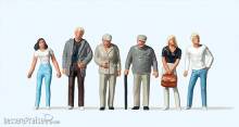 Preiser 72401 - 1:72 Stehende Passanten