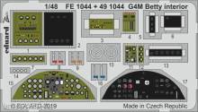 Eduard Accessories FE1044 - G4M Betty interior for Tamiya in 1:48