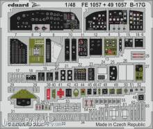 Eduard Accessories FE1057 - B-17G for HKM in 1:48