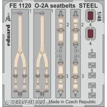 Eduard Accessories FE1120 - O-2A seatbelts STEEL for ICM in 1:48