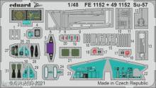 Eduard Accessories FE1152 - Su-57 1/48 for ZVEZDA in 1:48